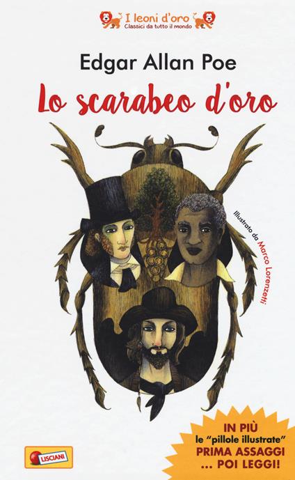 Lo scarabeo d'oro - Edgar Allan Poe - copertina