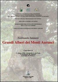 Grandi alberi dei Monti Aurunci - Ferdinando Jannuzzi - copertina