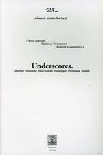 Underscores. Darwin, Nietzsche, von Uexkull, Heidegger, Portmann, Arendt