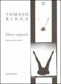 Valore vaginale - Tomaso Binga - copertina