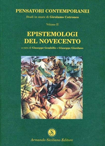 Epistemologi del Novecento - copertina