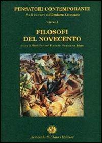 Filosofi del Novecento - copertina