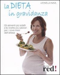La dieta in gravidanza. Gli alimenti più adatti e le ricette più salutari per i nove mesi dell'attesa - Leonella Nava - copertina