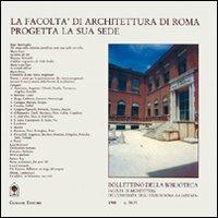 La facoltà di architettura di Roma progetta la sua sede - Giuseppe Torresi - copertina