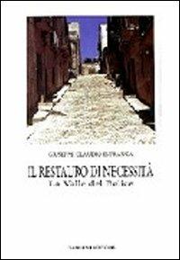 Il restauro di necessità nella valle del Belice - Giuseppe Claudio Infranca - copertina