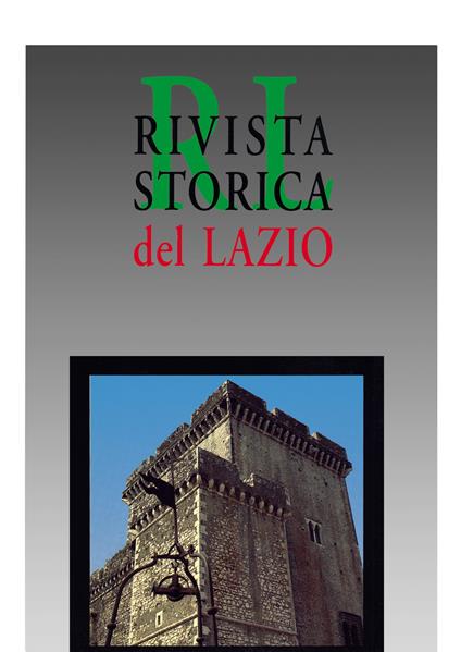 Rivista storica del Lazio (1994). Vol. 2 - copertina