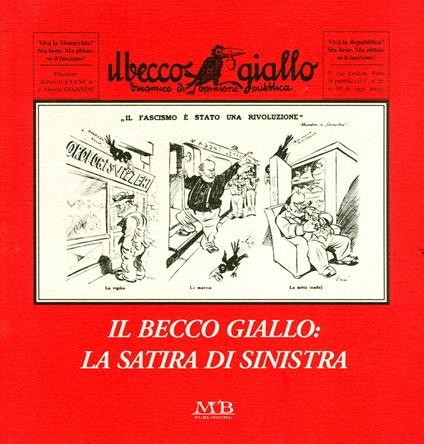 Il becco giallo: la satira di sinistra - copertina