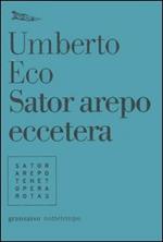 Sator arepo eccetera