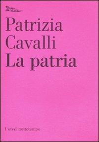 La patria - Patrizia Cavalli - copertina