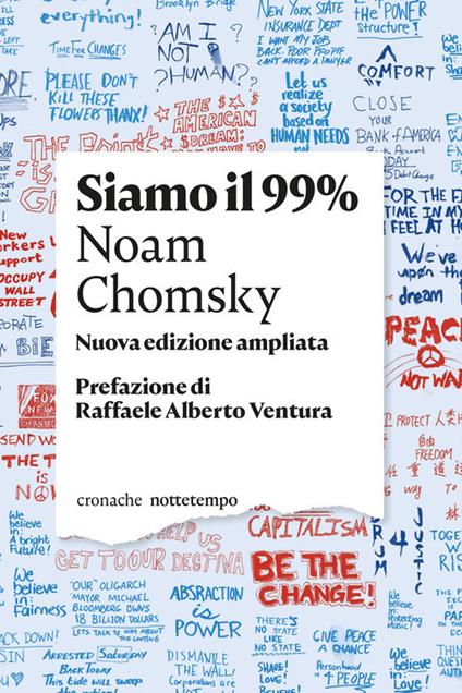 Siamo il 99% - Noam Chomsky - copertina