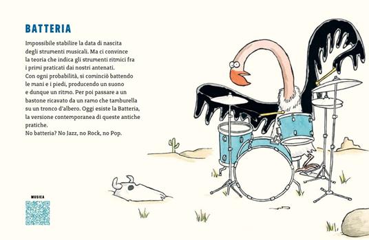 A tutta musica! Il metodo geniale per conoscere 50 strumenti in 1 colpo. Ediz. a colori. Con QR Code - Ole Könnecke,Hans Könnecke - 5