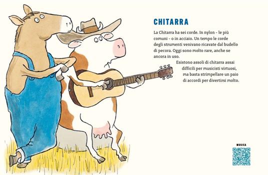 A tutta musica! Il metodo geniale per conoscere 50 strumenti in 1 colpo. Ediz. a colori. Con QR Code - Ole Könnecke,Hans Könnecke - 6