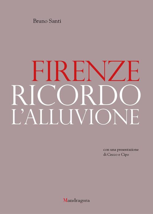 Firenze. Ricordo l'alluvione - Bruno Santi - copertina