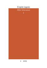 L' ospite ingrato. Semestrale del Centro studi Franco Fortini (2005). Vol. 2: Altre letterature 1.
