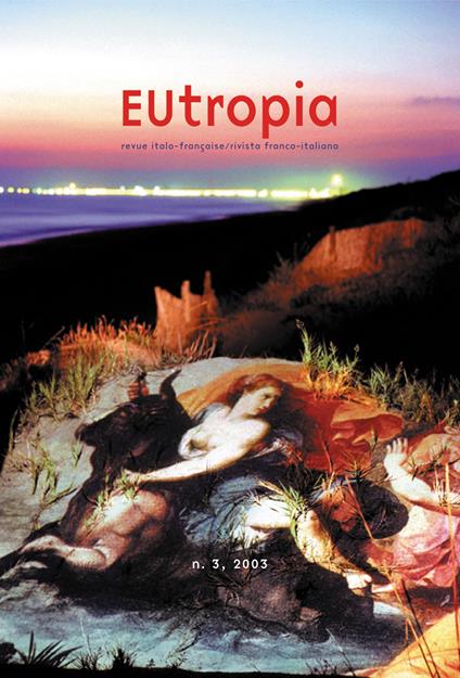Eutropia. Revue italo-français/Rivista franco-italiana (2003). Vol. 3: L'immagine. - copertina