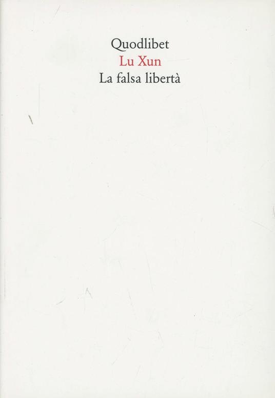 La falsa libertà - Hsün Lu - copertina