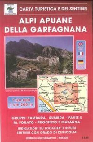 Alpi Apuane della Garfagnana - copertina