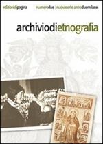 Archivio di etnografia (2006). Vol. 2