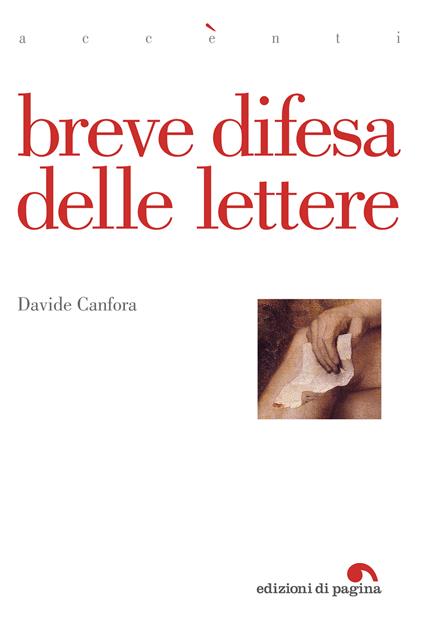 Breve difesa delle lettere - Davide Canfora - ebook