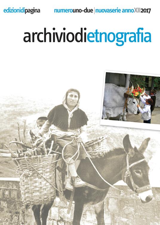 Archivio di etnografia (2017). Vol. 1-2 - copertina