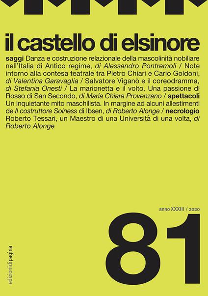Il castello di Elsinore (2019). Vol. 81 - copertina