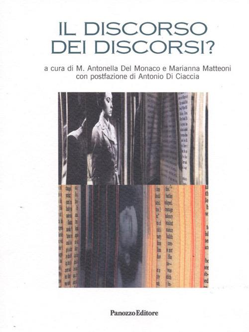 Il discorso dei discorsi - copertina
