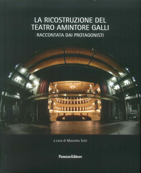 La ricostruzione del Teatro Amintore Galli. Raccontata dai protagonisti - Massimo Totti - copertina