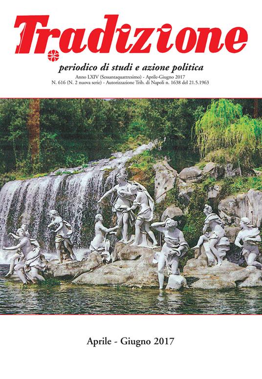 Tradizione (2017). Vol. 616: Aprile-giugno. - copertina