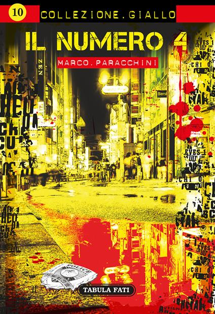 Il numero quattro - Marco Paracchini - copertina