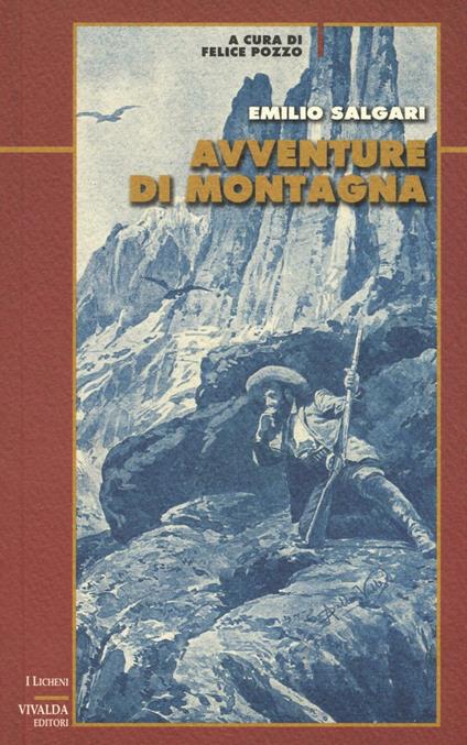 Avventure di montagna - Emilio Salgari - copertina