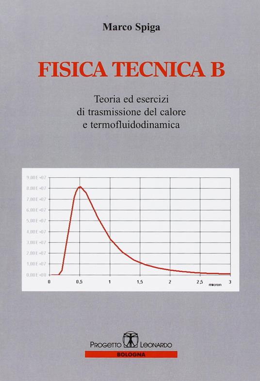 Fisica tecnica B. Teoria e esercizi di trasmissioni del colore e termofluidodinamica - Marco Spiga - copertina