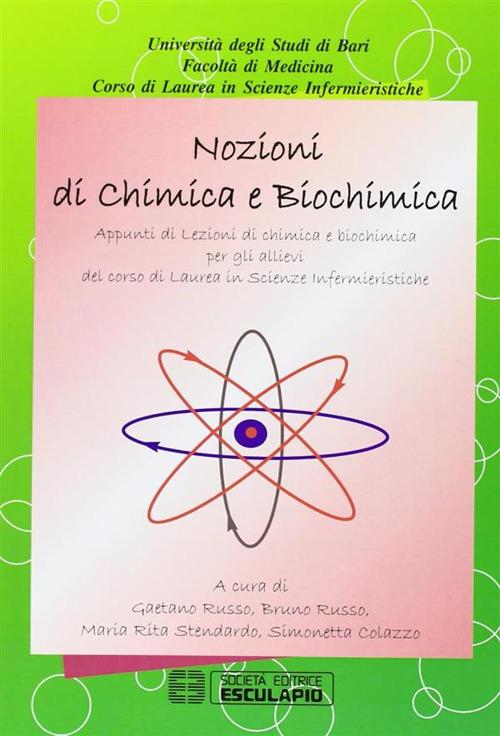 Nozioni di chimica e biochimica - copertina