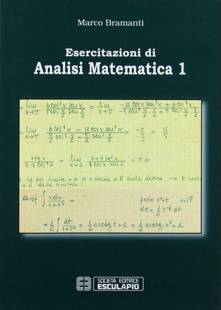 Esercitazioni di Analisi Matematica 1 - Marco Bramanti - copertina