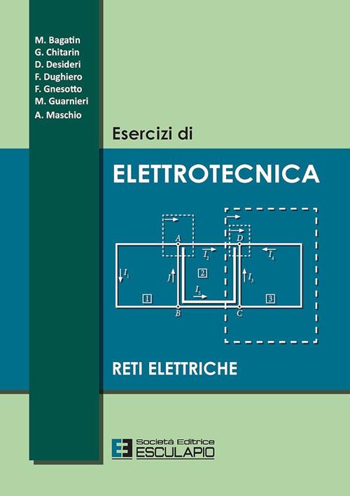 Esercizi di elettrotecnica. Reti elettriche - copertina