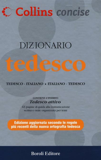Dizionario tedesco. Tedesco-italiano, italiano-tedesco. Ediz. bilingue - copertina