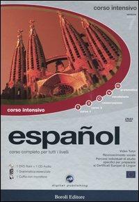 Español. Corso completo per tutti i livelli. Corso intensivo. DVD-ROM. Con CD Audio - copertina