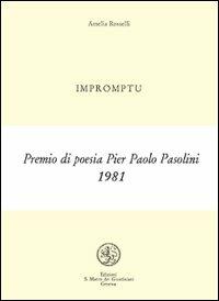 Impromptu - Amelia Rosselli - copertina