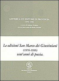 Lettere a un editore di provincia (1976-1996) - copertina