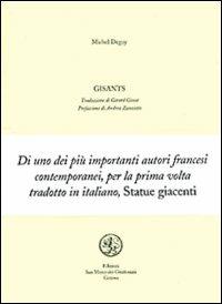 Gisants - Michel Deguy - copertina