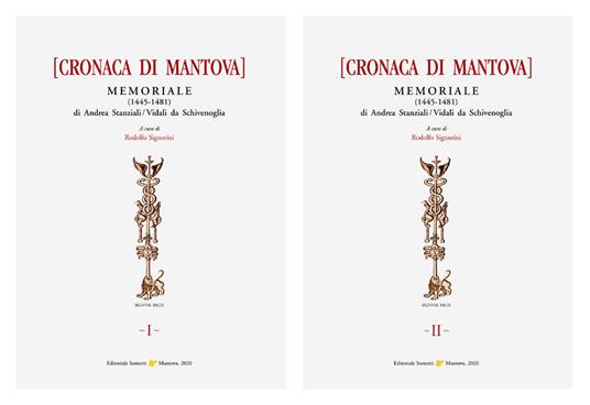 Cronaca di Mantova. Memoriale di Andrea da Schivenoglia (1445-1481) - Andrea da Schivenoglia - copertina