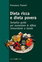 Dieta ricca e dieta povera. Semplice guida per aumentare le difese immunitarie a tavola