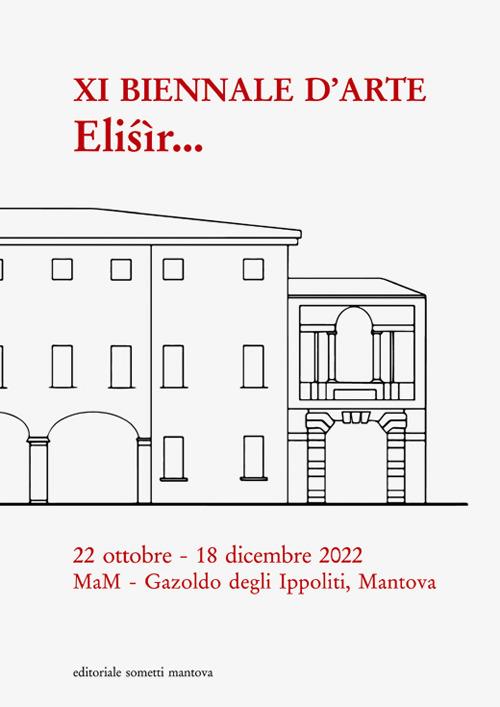 XI Biennale d'arte. Elisìr. Museo d'Arte Moderna dell'Alto Mantovano - copertina