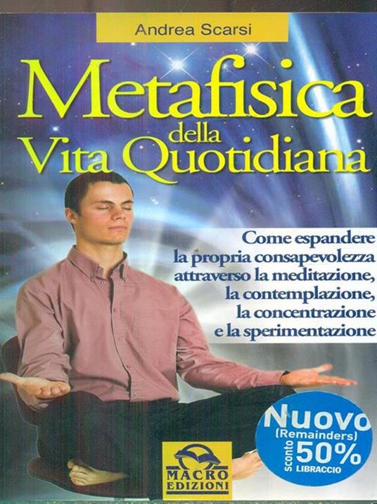 Metafisica della vita quotidiana - Andrea Scarsi - copertina