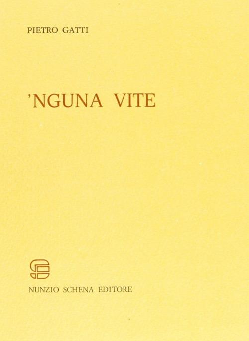 'Nguna vite - Pietro Gatti - copertina