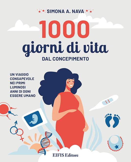 1000 giorni di vita. Dal concepimento, un viaggio consapevole nei primi luminosi anni di ogni essere umano - Simona A. Nava - copertina