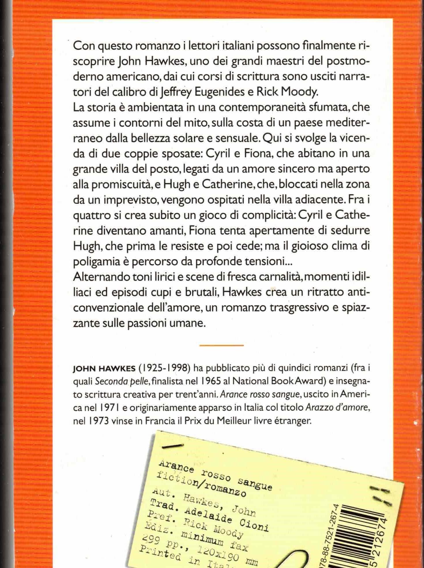 Arance rosso sangue