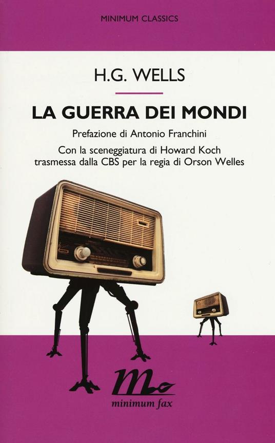 La guerra dei mondi - Herbert George Wells - copertina