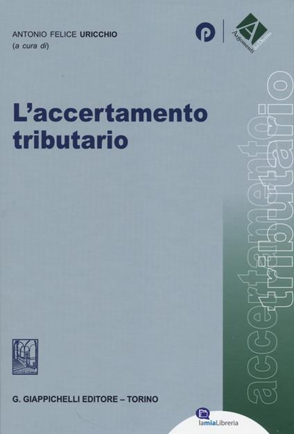 L'accertamento tributario - copertina