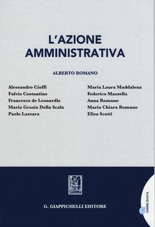 L'azione amministrativa. Con e-book - copertina