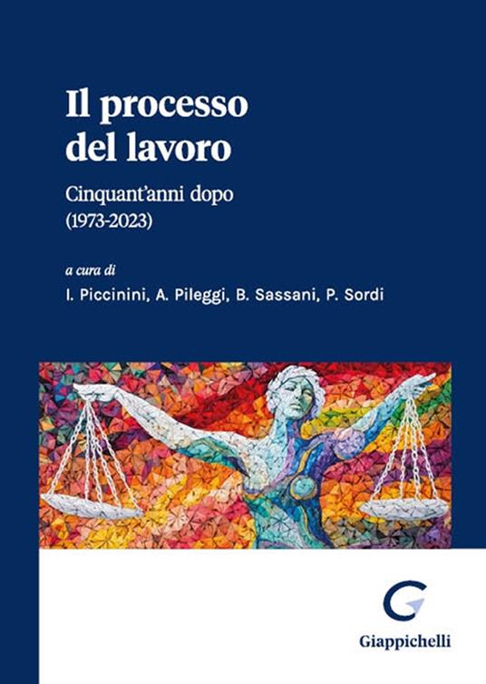 Il processo del lavoro Cinquant'anni dopo (1973-2023) - copertina